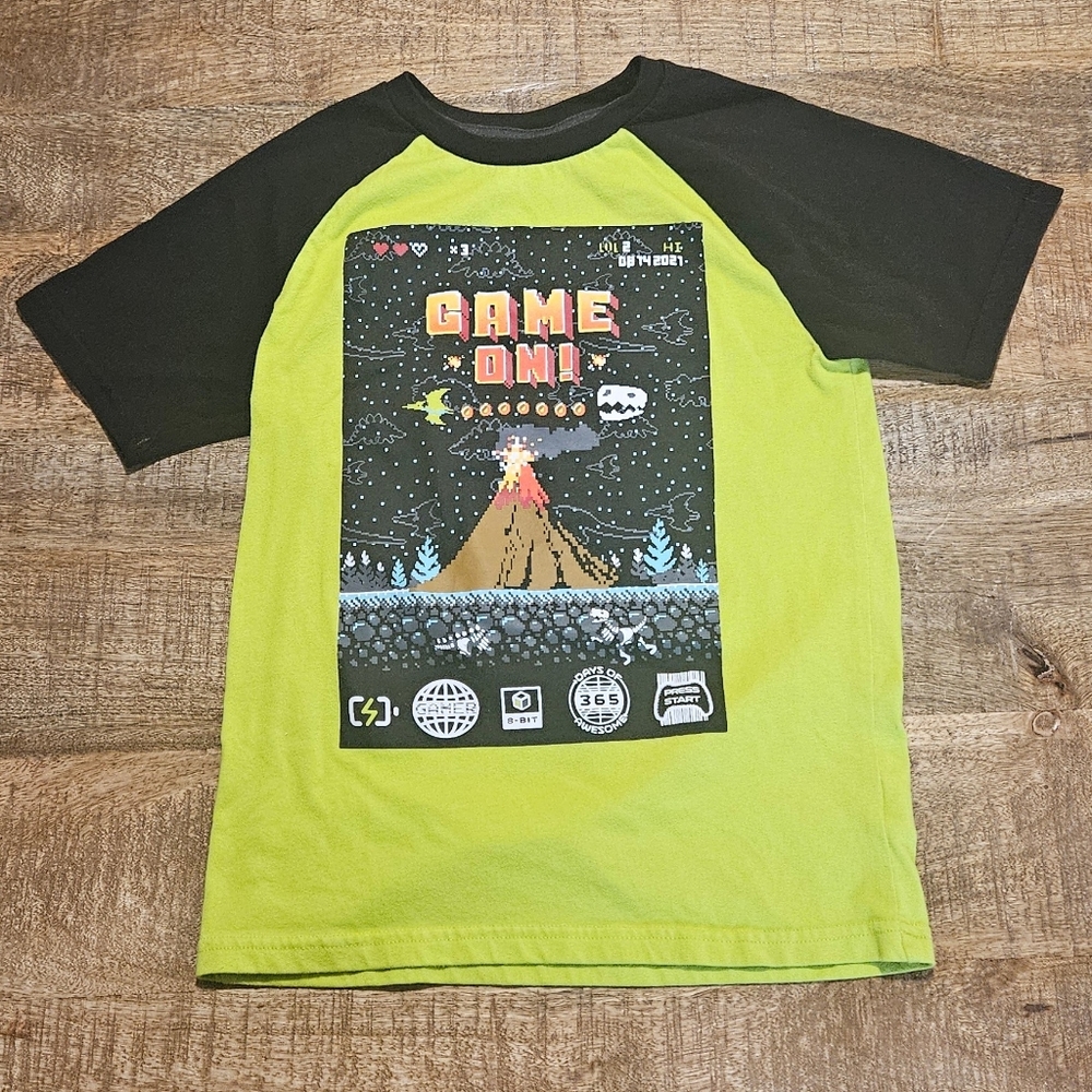 Boys Game On T-shirt by 365 Garanimals Size 7/8